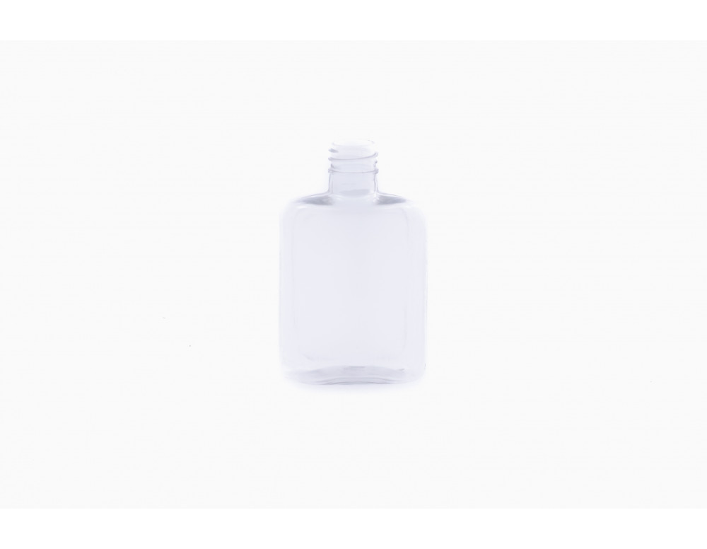 Envase cuadrado 60ml traslucido